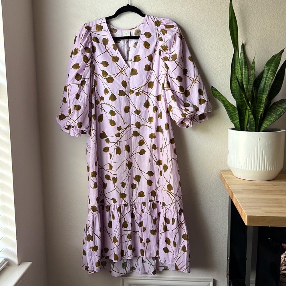 NEW A New Day -Long Sleeve Ruffle Dress